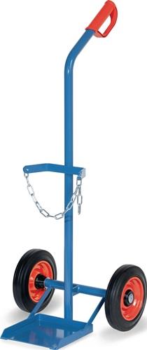 FETRA Stahlflaschenkarre f.Flascheninhalt 1x20-50l Vollgummi-Bereifung Trgf100kg FETRA