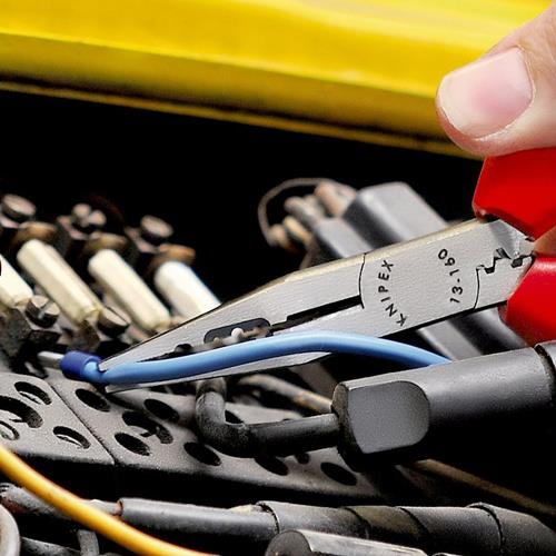 KNIPEX Verdrahtungszange L.160mm 0,5-0,75/1,5/2,5mm² pol.Comfort-Griff KNIPEX