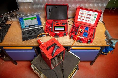 BENNING Gerätetester-Set ST 760+ SET,MA 4 ST 760+ Set:MA4,Software,Zub.L475xB555xH685mm