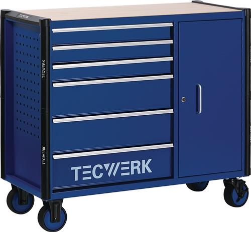 TECWERK Rollwerkbank TREND 2.0 Außen-B1105xT470xH950mm Schubl.6 30kg 400kg TECWERK TECWERK Rollwerkbank TREND 2.0 Außen-B1105xT470xH950mm Schubl.6 30kg 400kg TECWERK