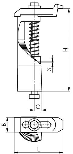 AMF Stufenpratze Nr. 7000 Gr. 3x18mm AMF