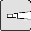 PROMAT Sicherungsringzange A 0 f.Wellen D.3-10mm pol.PROMAT