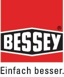 BESSEY Ganzstahlschraubzwinge GZ-2K Spann-W.200mm A.100mm 2-K-Griff BESSEY