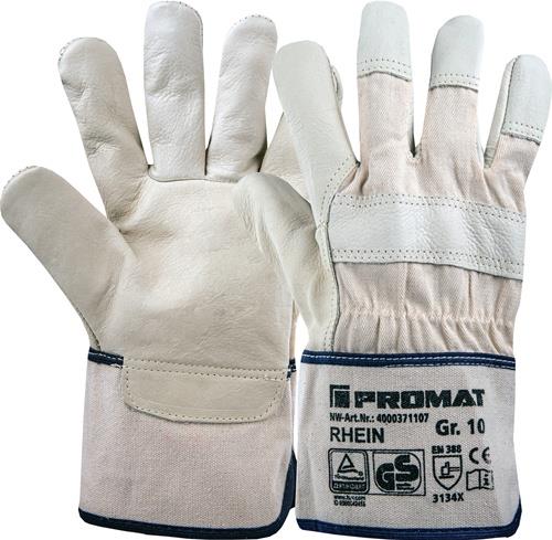 PROMAT Handschuhe Top Rhein Gr.10 beige EN 388 PSA II PROMAT