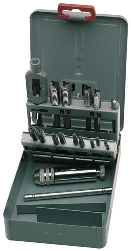 Nordwest Gewindebohrersatz DIN 352 M3-M12 16tlg.HSS Metallkass.