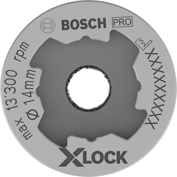 BOSCH Diamanttrockenbohrer X-LOCK Best for Ceramic Dry Speed, 14 x 30 mm