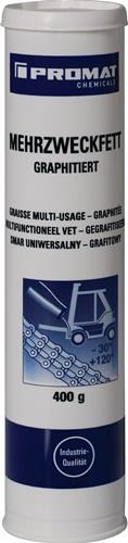 PROMAT Mehrzweckfett graphitiert 400g schwarz Kartusche PROMAT CHEMICALS