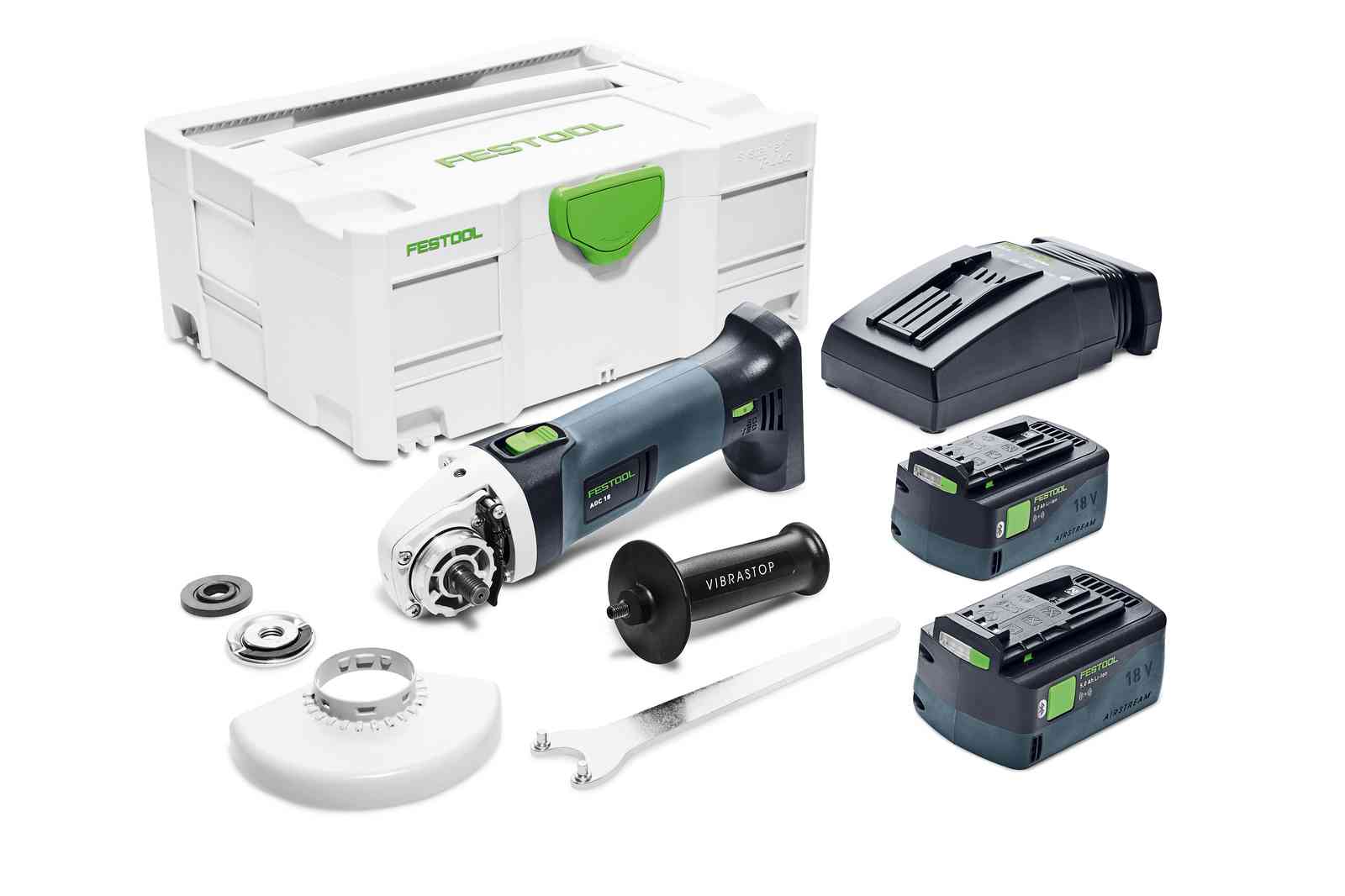 FESTOOL Akku-Winkelschleifer AGC 18-125 5,0 EBI-Plus, 577700