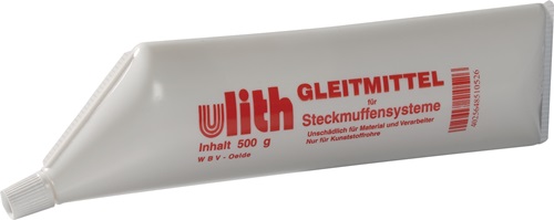 ULITH Gleitmittel weiß Einsatzgebiet f.Steckmuffensysteme 500ml Tube ULITH