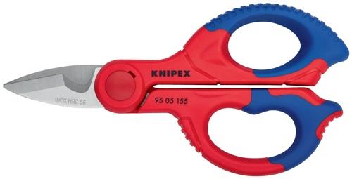 KNIPEX Elektriker-/Handwerkerschere L.155mm 2-K.-Hüllen KNIPEX