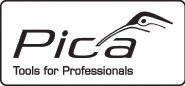 PICA Bau-/Tieflochmarker Pica-Dry graphit m.Graphit-Mine PICA