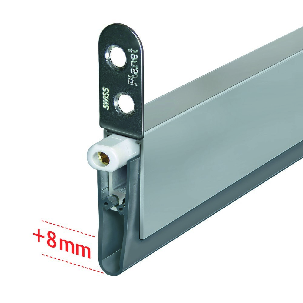 PLANET Türabsenkdichtung HS FH, Silikon 1.210 mm grau