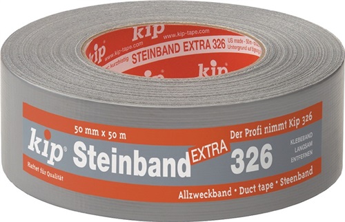 KIP Steinband Extra 326 silber L.50m B.48mm Rl.KIP