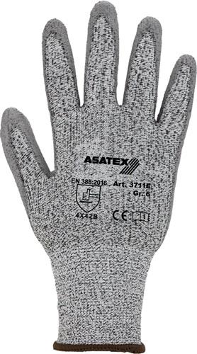 ASATEX Schnittschutzhandschuhe Gr.11 grau/grau EN 388 PSA II HDPE m.PU 10 PA ASATEX