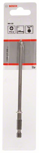 BOSCH Schrauberbit Extra-Hart PH 2, 145 mm, 1er-Pack