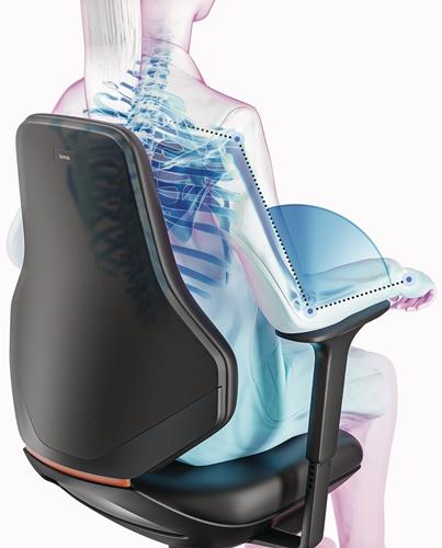 BIMOS Armlehne f.Arbeitsdrehstuhl Texon Multifunktional schwarz BIMOS