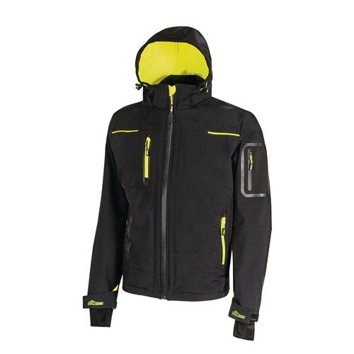 U.POWER Softshelljacke Space Gr.XXL schwarz/carbon U.POWER