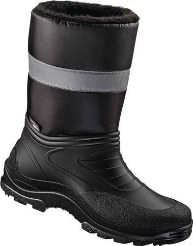 FELDTMANN Winterschlupfstiefel Skagen Gr.40 schwarz PVC/Nyl.m.Reflexstreifen