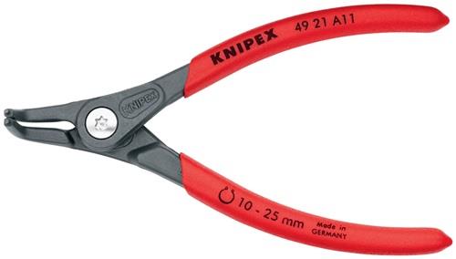 KNIPEX Außensicherungsringzange A 11 f.Wellen D.10-25mm 90Grad gew.L.130mm KNIPEX