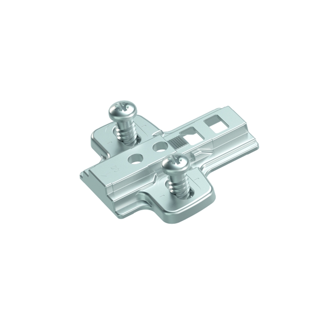 HETTICH Adapterplatte für Paralleladapter, mit Euroschrauben, Distanz 1.5 mm, 9106987