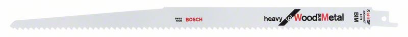 BOSCH Säbelsägeblatt S 1411 DF, Heavy for Wood and Metal, 25er-Pack