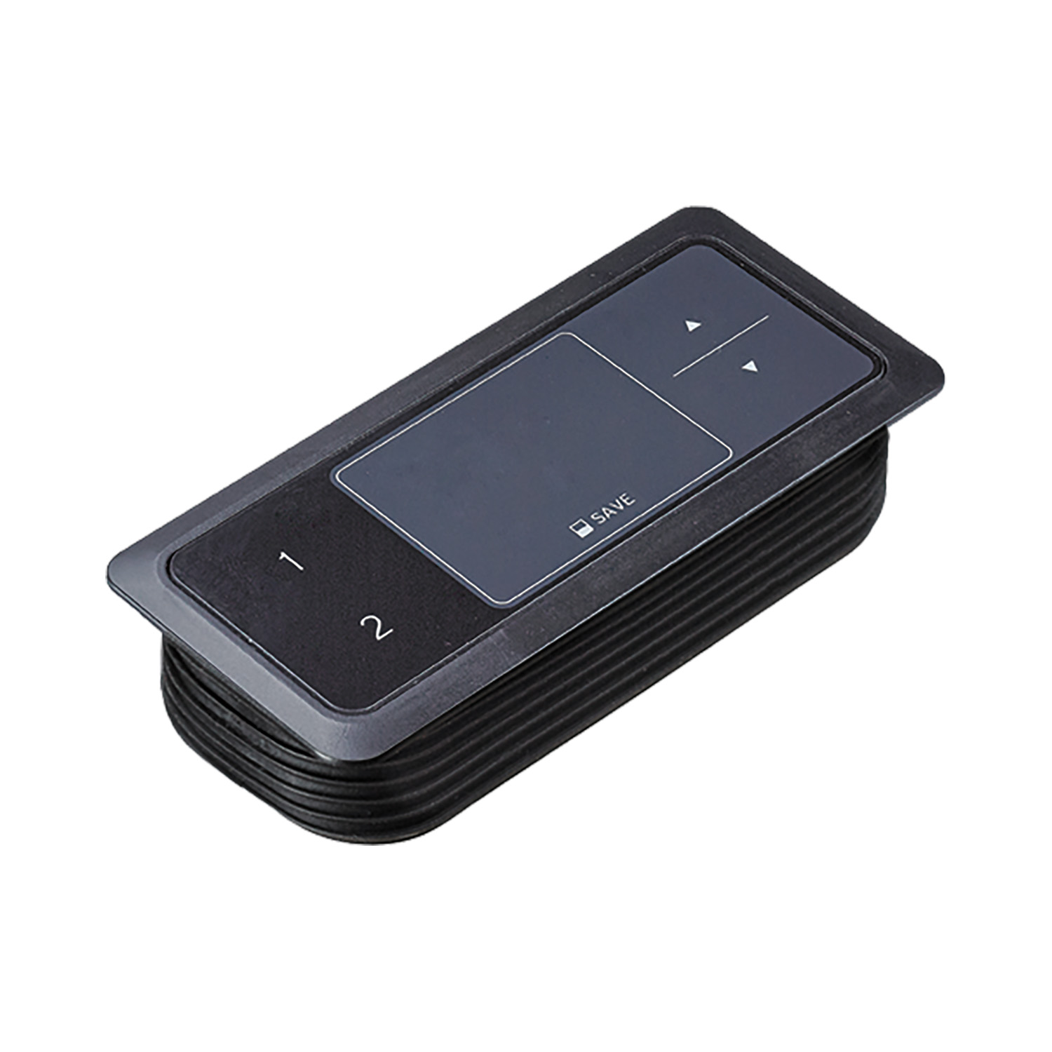 HETTICH Handschalter Touch Inlay, schwarz, 9155201