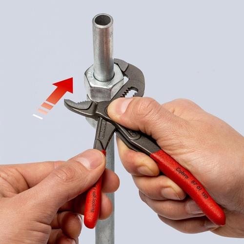 KNIPEX Wasserpumpenzange Cobra® L.150mm Spann-W.30mm pol.Ku.-Überzug KNIPEX