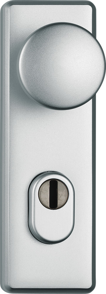 ABUS Schutz-Wechselgarniturmit Kurzschild KKZS700, eckig, Aluminium