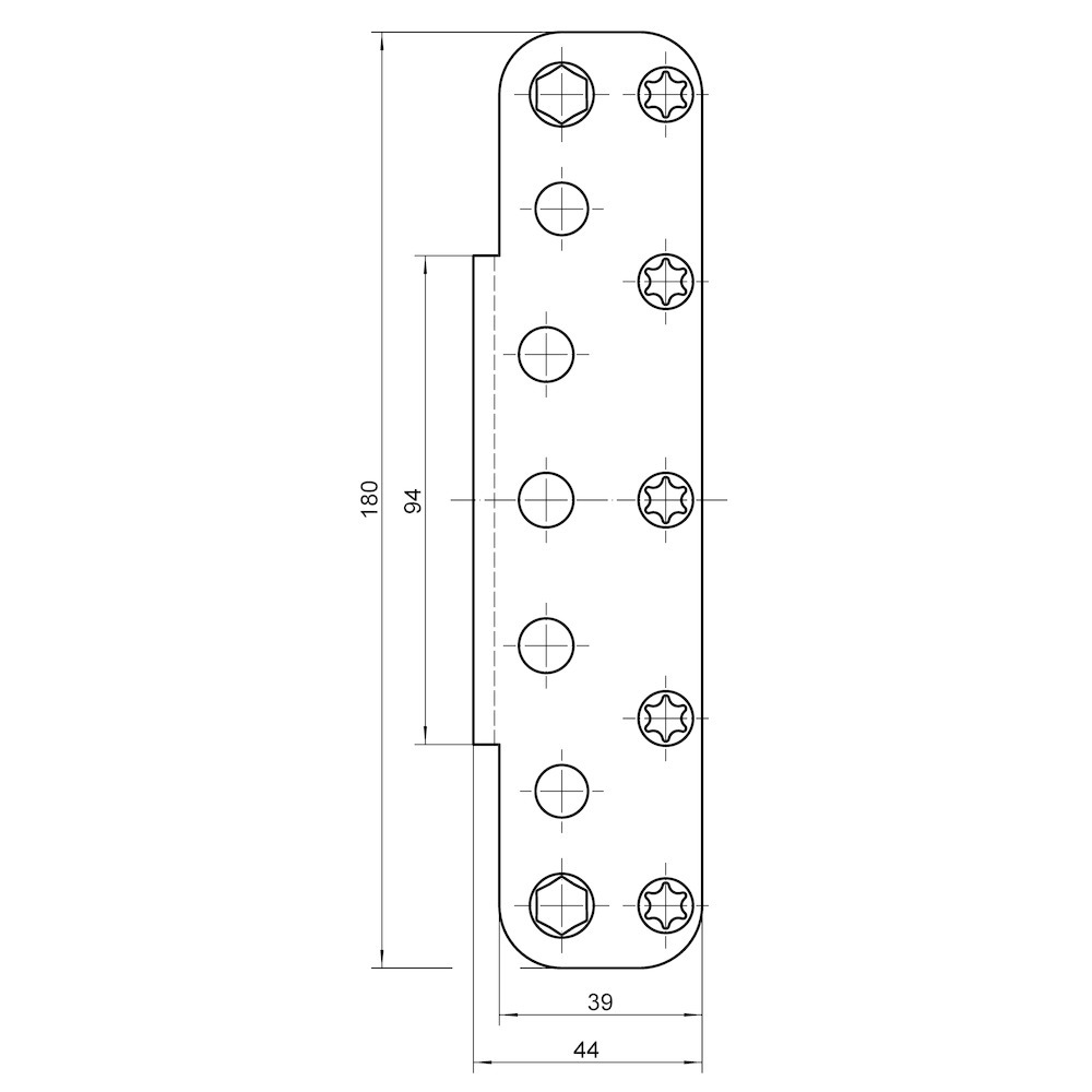 SIMONSWERK Abdeckwinkel für Aufnahmeelement VARIANT® VX 7570 KR