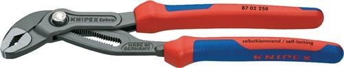 KNIPEX Wasserpumpenzange Cobra® L.180mm Spann-W.36mm pol.Mehrkomp.-Hülle KNIPEX