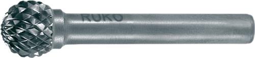 RUKO Frässtift KUD Schaft-D.6mm D.8mm Kopf-L.7,2mm HM Blank Verz.KVZ 4 RUKO