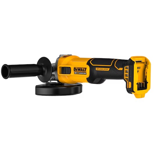 DEWALT 18 Volt Akku-Winkelschleifer 125 mm, Schiebeschalter im Karton