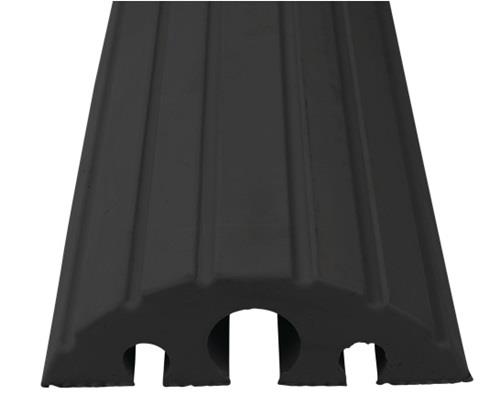 Nordwest Schlauch- u.Kabelbrücke L1200xB210xH65mm Vollgummi schwarz