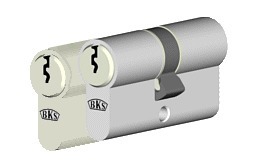BKS Profil-Doppelzylinder detect3 3100, 6-stiftig, Messing