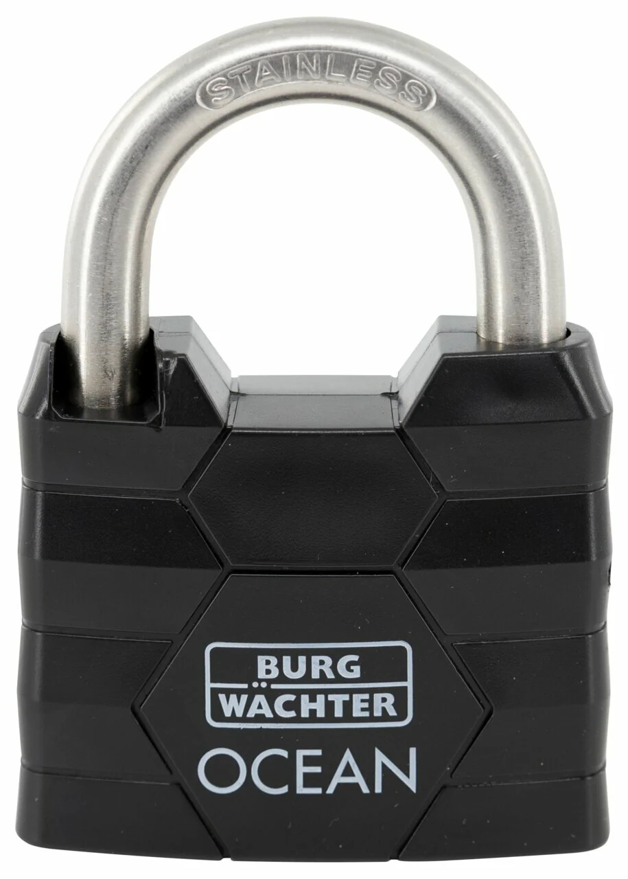 BURG-WÄCHTER BURG WÄCHTER Vorhangschloss 490 Ni 50,schwarz, 42150