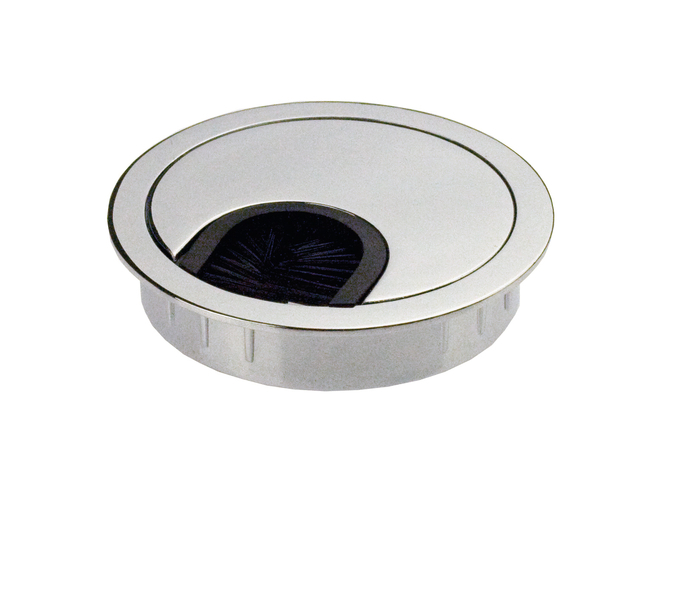 Veyhl Kabeldurchlass D: 80mm Aluminiumlook,Zamak, B/H 80/13