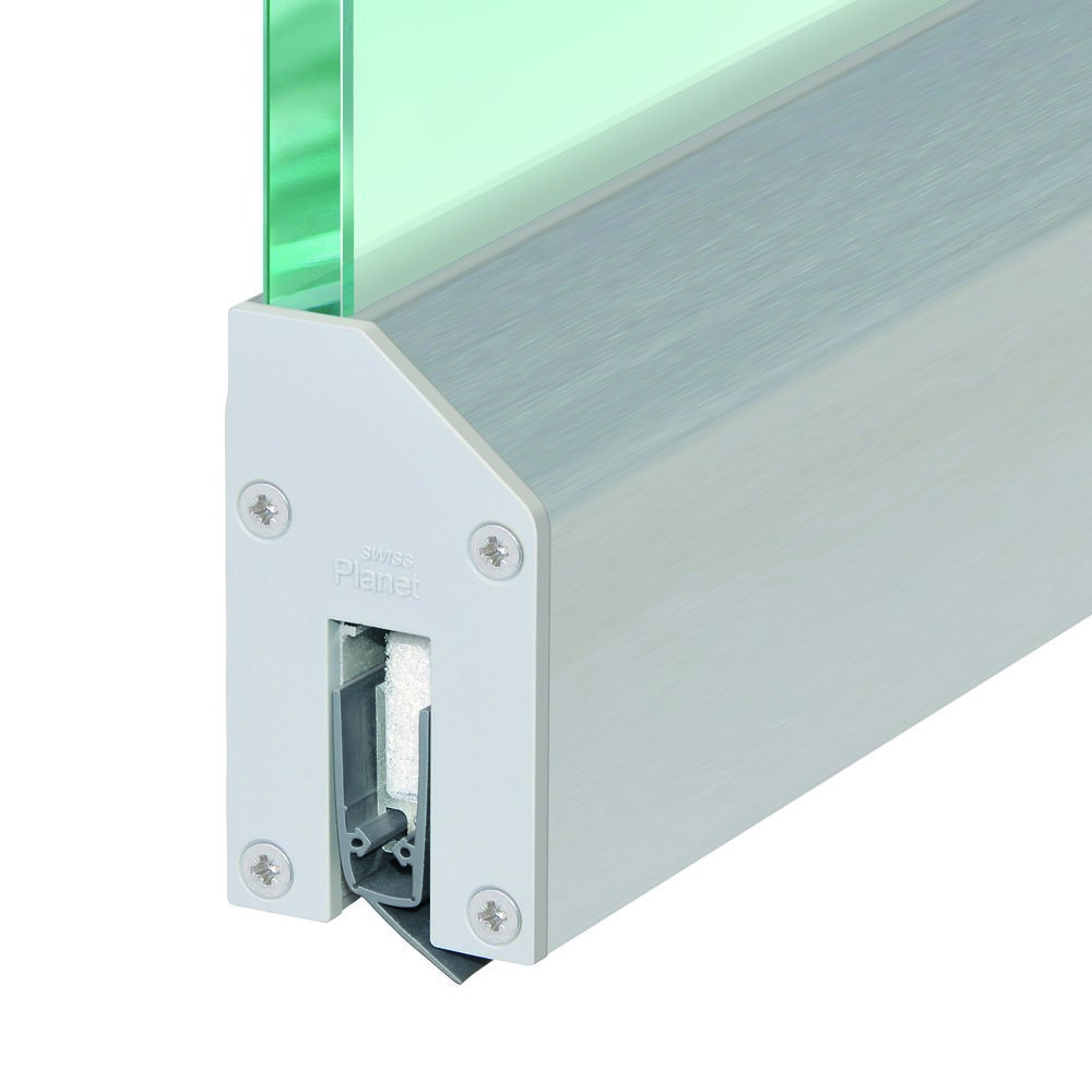 PLANET Glastürdichtung KG-MinE-S10, Silikon 1.085 mm grau