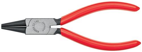 KNIPEX Rundzange L.140mm Kopf pol.Ku.-Überzug KNIPEX