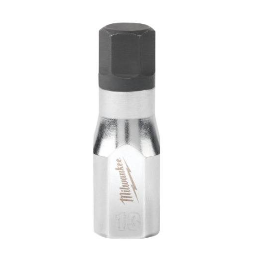 MILWAUKEE Innensechskant Bit-Steckschlüsseleinsatz 3/8" 13 mm