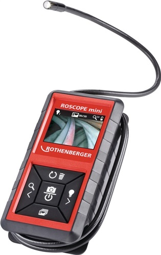 ROTHENBERGER Akku-Inspektionskamera ROSCOPE®mini 2 Zoll 320x240 8,5mm