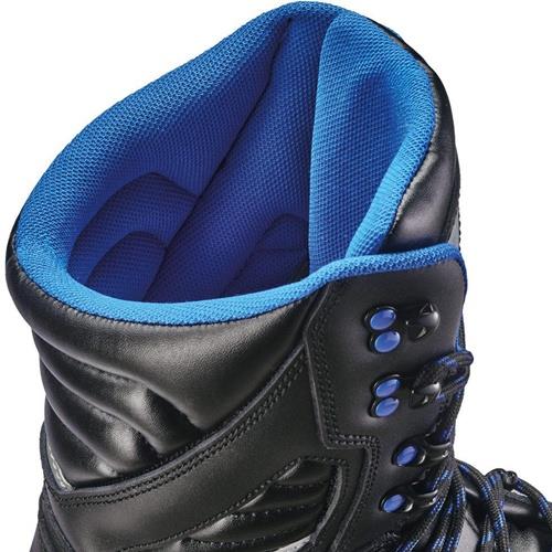 CRAFTLAND Sicherheitsstiefel TORGAU Gr.40 W.11 schwarz/blau S3S FO SR ESD EN20345