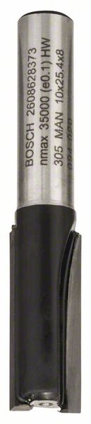 BOSCH Nutfräser Standard for Wood, 8 mm, D1 10 mm, L 25,4 mm, G 56 mm