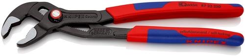 KNIPEX Wasserpumpenzange Cobra® L.250mm Spann-W.46mm pol.Mehrkomp.-H. QuickSet KNIPEX