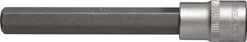 TECWERK Steckschlüsseleinsatz 1/2 Zoll Innen-6-kant SW 14mm L.140mm TECWERK
