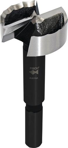 FISCH-TOOLS Forstnerbohrer Type 0317 Wave Cutter D.42mm Gesamt-L.90mm Schaft-D.10mm