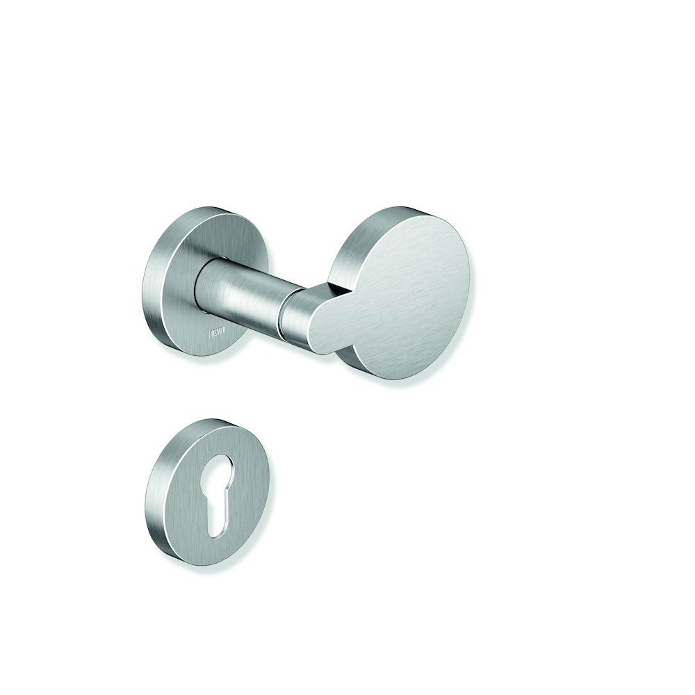 HEWI FH Wechselgarnitur mit Rosetten 270XAH13.446, VK 9 mm, Edelstahl, 270XAH13.446