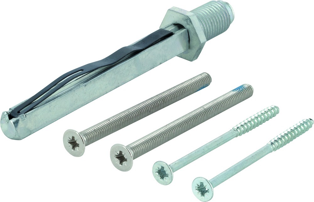 HOPPE® Befestigungsset Sertos für Wechselgarnitur (Knopf/Griff), VK 8 mm, 11509387
