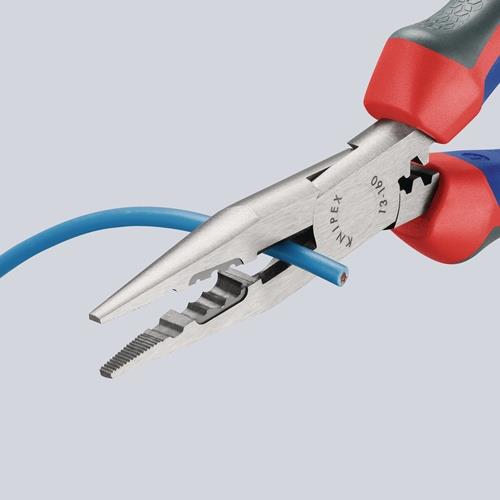 KNIPEX Verdrahtungszange L.160mm 0,5-0,75/1,5/2,5mm² pol.Comfort-Griff KNIPEX