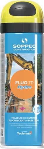 SOPPEC Baustellenmarkierspray Fluo TP Hydro neongelb 500ml Spraydose SOPPEC SOPPEC Baustellenmarkierspray Fluo TP Hydro neongelb 500ml Spraydose SOPPEC