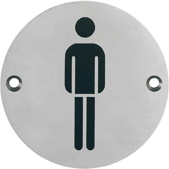 HOPPE® Hinweisschild E664, Edelstahl - edelstahl matt grau